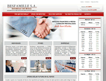 Tablet Screenshot of besfamille.com